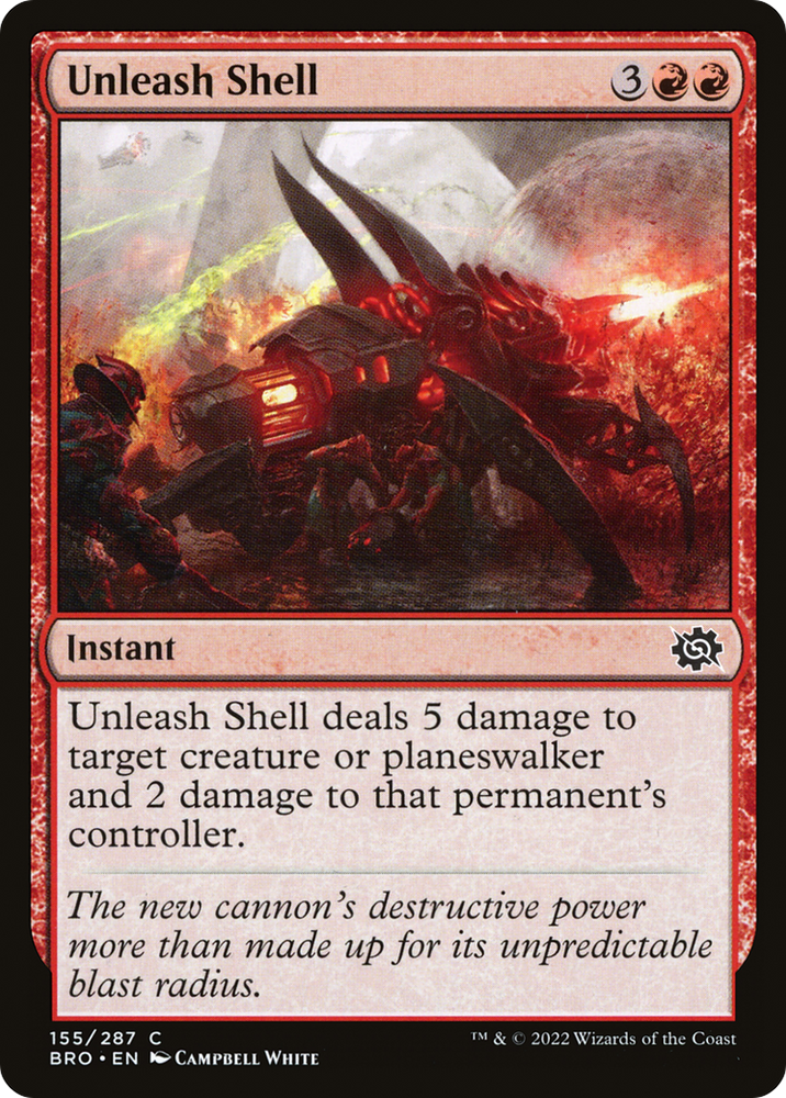 Unleash Shell Magic: The Gathering trading card