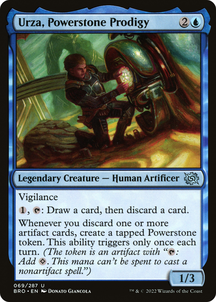 Urze, Powerstone Prodigy Magic: The Gathering trading card