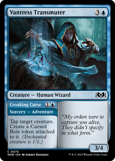 Vantress Transmuter Magic: The Gathering trading card