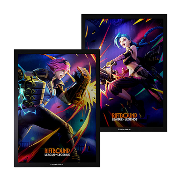 Riftbound - League of Legends TCG - Vendetta - Sleeves Vi vs Jinx