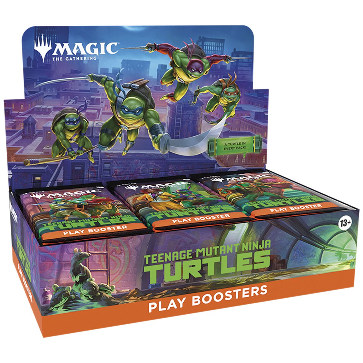 Pre-Order: Magic The Gathering - Teenage Mutant Ninja Turtles - Play Booster Display