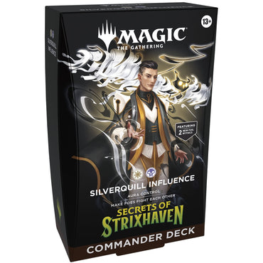 Pre-Order: Magic The Gathering - Secrets of Strixhaven - Commander Deck Silverquill Influence