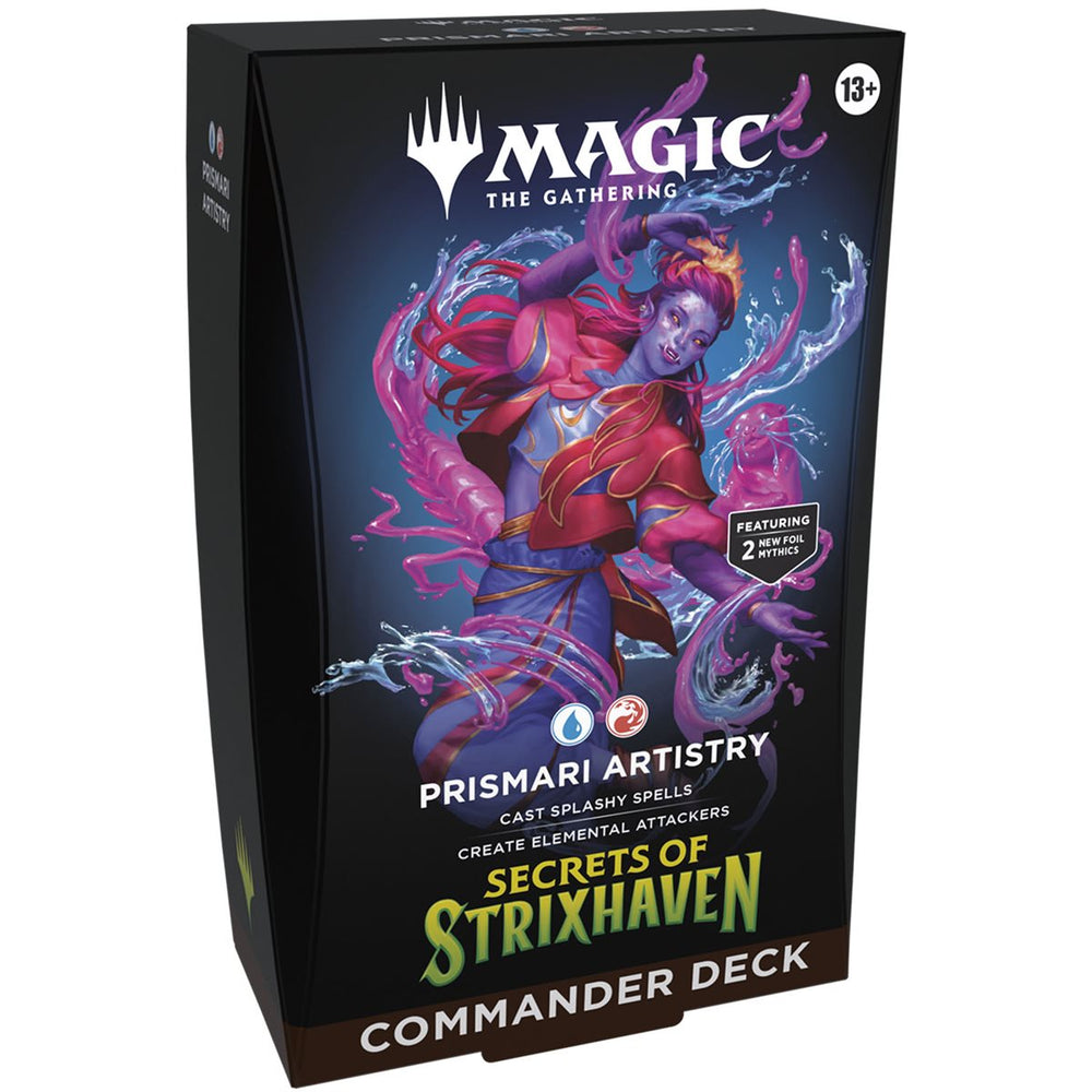 Pre-Order: Magic The Gathering- Secrets of Strixhaven - Commander Deck Prismari Artistry