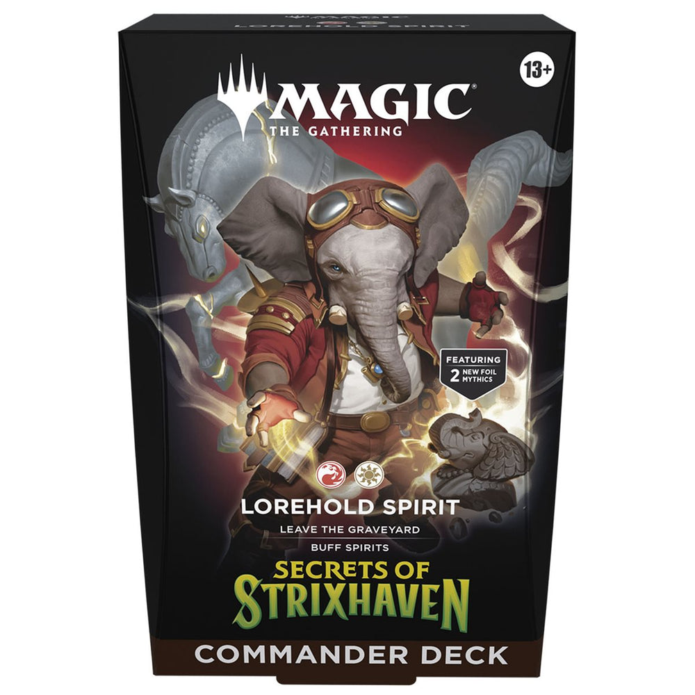 Pre-Order: Magic The Gathering- Secrets of Strixhaven - Commander Deck Lorehold Spirit