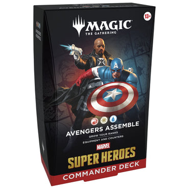 Pre-Order: Magic The Gathering - Marvel Super Heroes - Commander Deck  Avengers Assemble