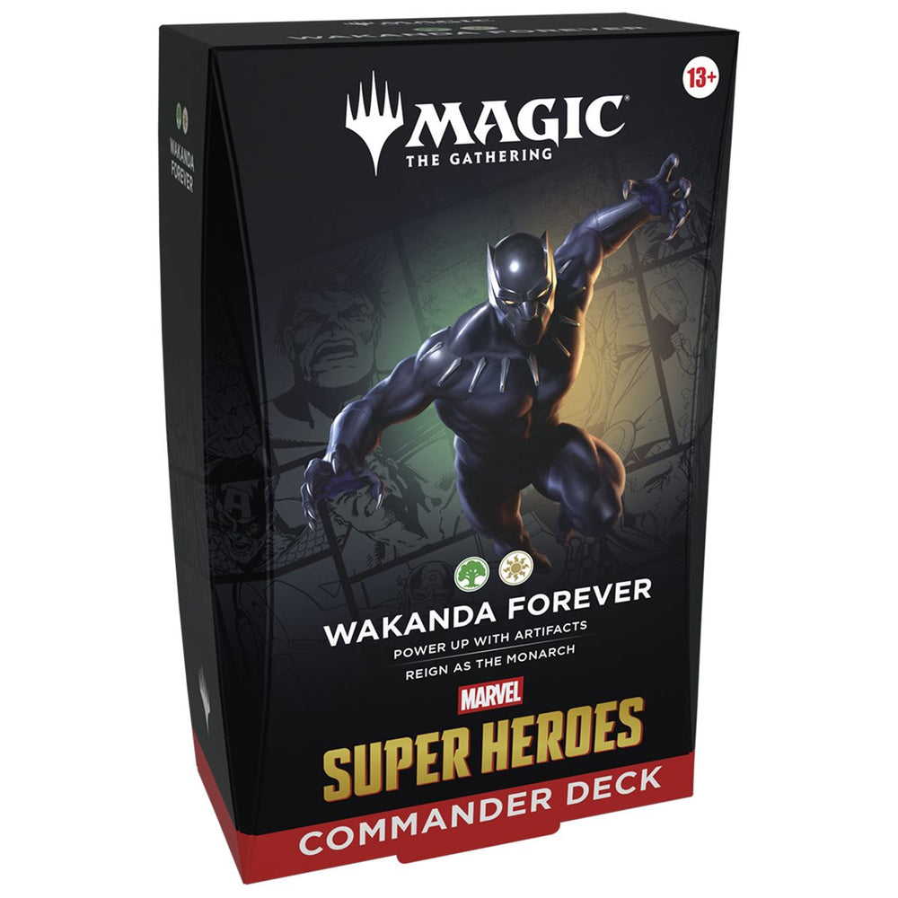 Pre-Order: Magic The Gathering - Marvel Super Heroes - Commander Deck  Wakanda Forever