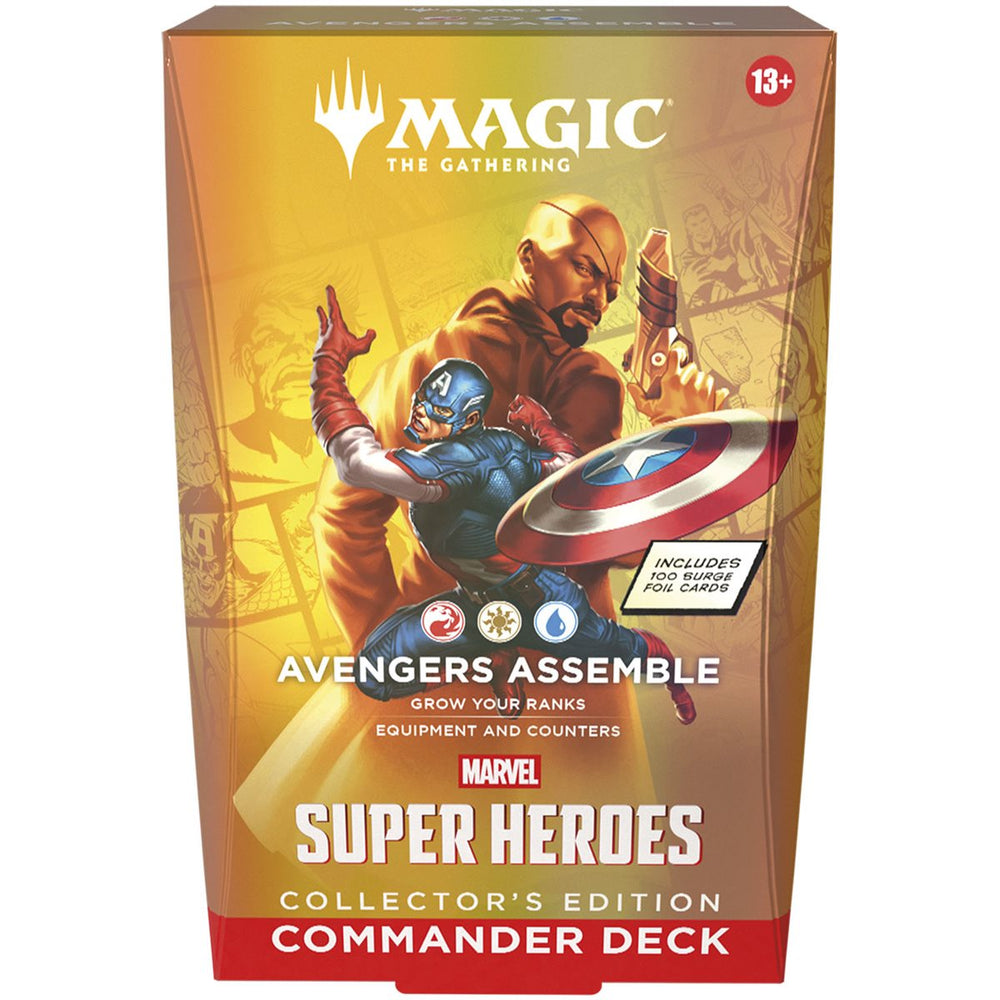 Pre-Order: Magic The Gathering - Marvel Super Heroes - Collector Commander Deck Avenger Assemble