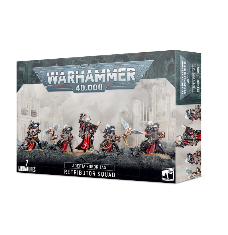 Warhammer 40,000 Adepta Sororitas Retributory Squad (7 Citadel Miniatures)