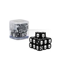 Warhammer 40,000 Dice Black