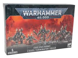 Warhammer 40,000 Chaos Space Marines, Chaos Terminator Squad (5 Miniatures)