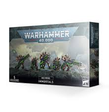 Warhammer 40,000 Necrons Immortals (5 Citadel Miniatures)