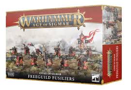 Warhammer Age of Sigmar Cities of Sigmar Freeguild Fusiliers (11 Miniatures)