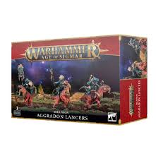 Warhammer Age of Sigmar Seraphon Aggradon Lancers (3 Citadel Miniatures)