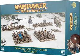 Warhammer The Old World Dwarfen Mountain Holds Battalion