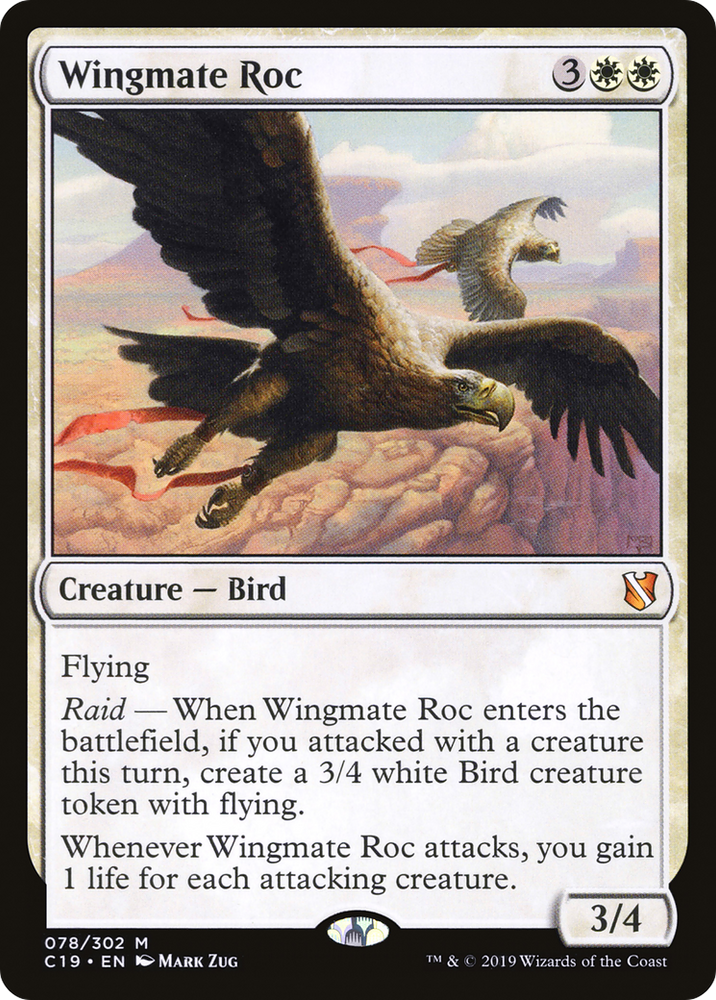 Wingmate Roc Magic: The Gathering trading card