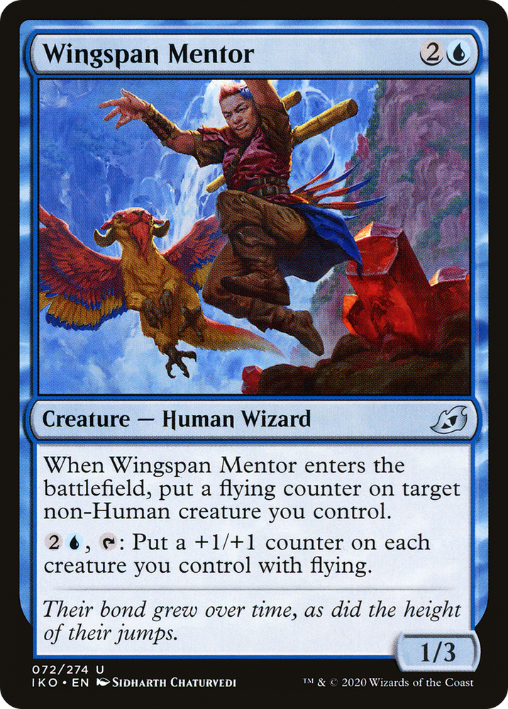 Wingspan Mentor Magic: The Gathering trading card