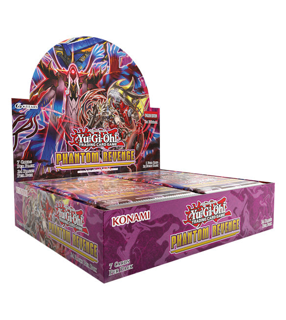 Pre-Order: Yugioh Phantom Revenge 1st Edition Booster Box