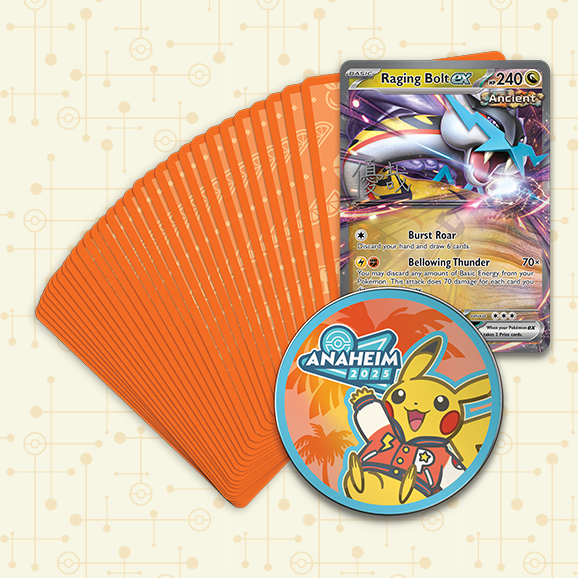 2025 Pokemon TCG World Championships Deck - Yuya Okita - Raging Bolt EX