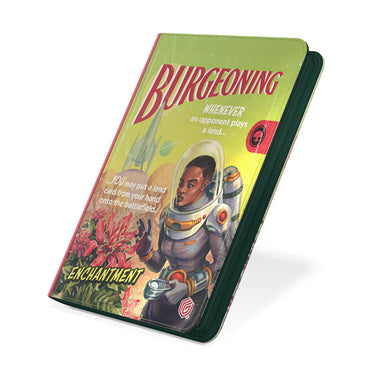 MTG Zipfolio Edge of Eternities 18 Pocket Xenoskin Binder: Burgeoning