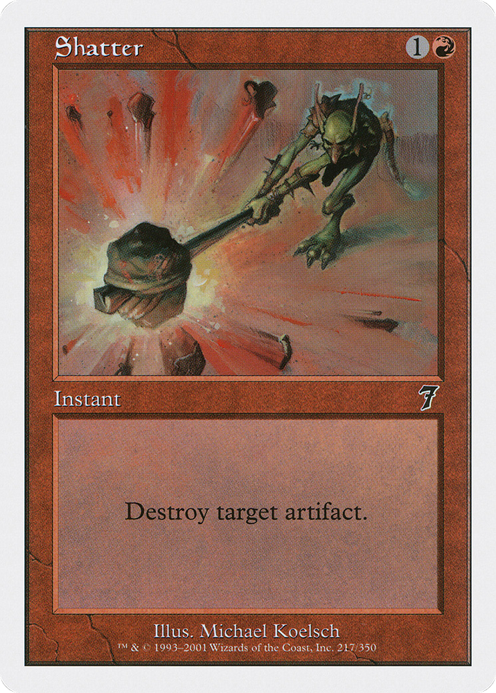 Shatter (7ED-217) - Seventh Edition