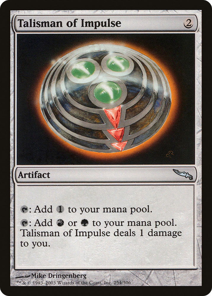 Talisman of Impulse (MRD-254) - Mirrodin Foil