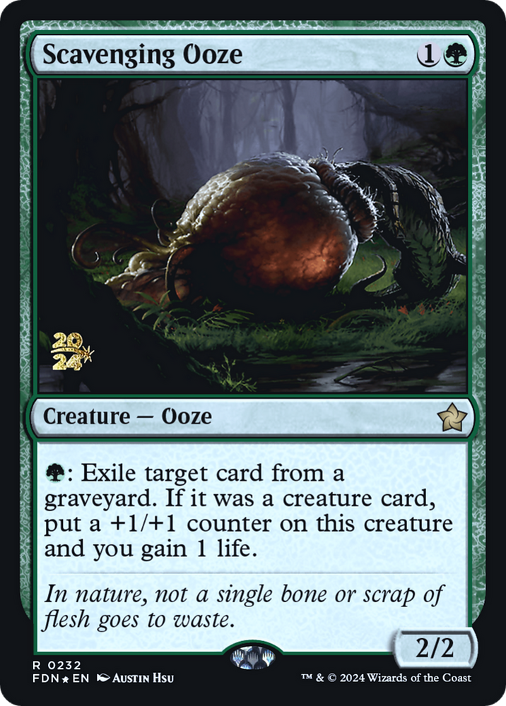 Scavenging Ooze (PRE-232) - Foundations Promos Foil