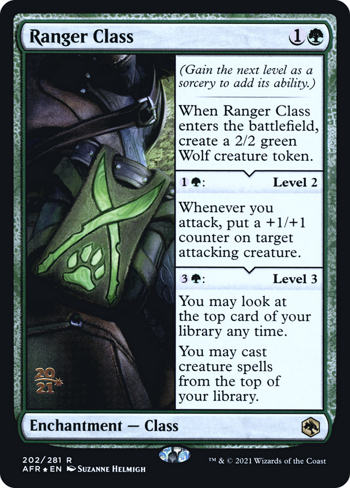 Ranger Class (PRE-202) - Adventures in the Forgotten Realms Promos Foil