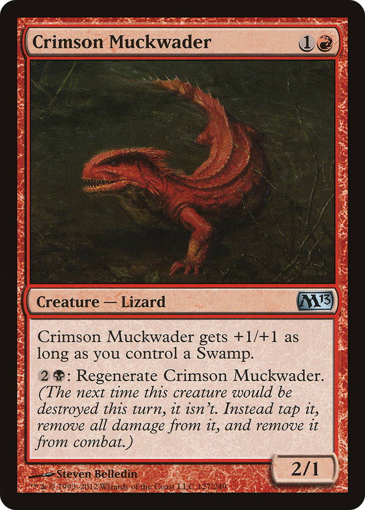 Crimson Muckwader (M13-127) - Magic 2013