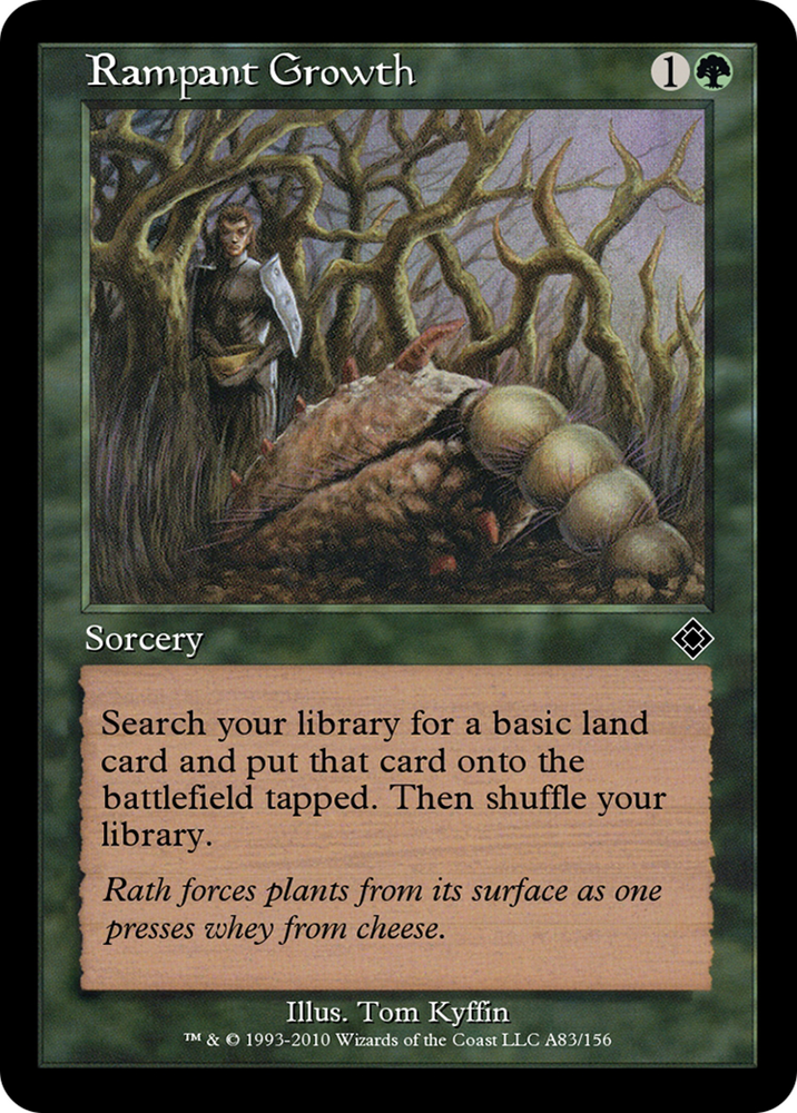 Rampant Growth (TD0-A83) - Magic Online Theme Decks