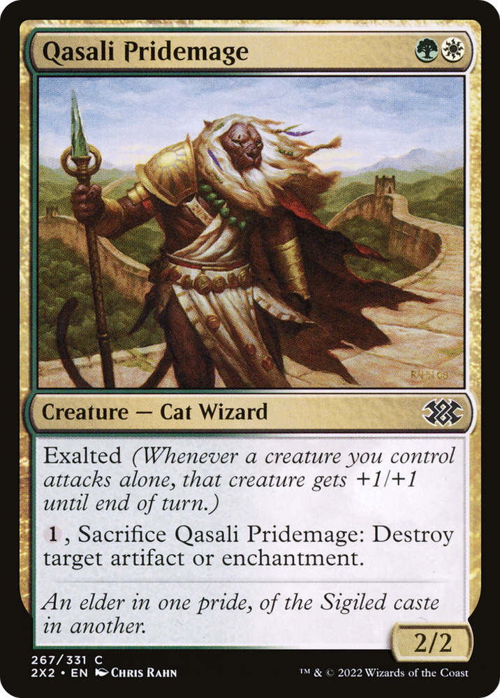 Qasali Pridemage (2X2-267) - Double Masters 2022 Foil