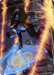 Wingshield Agent // Wingshield Agent (ASNC-014) - New Capenna Art Series (Borderless)