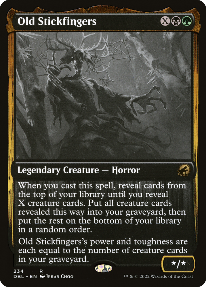 Old Stickfingers (DBL-234) - Innistrad: Double Feature