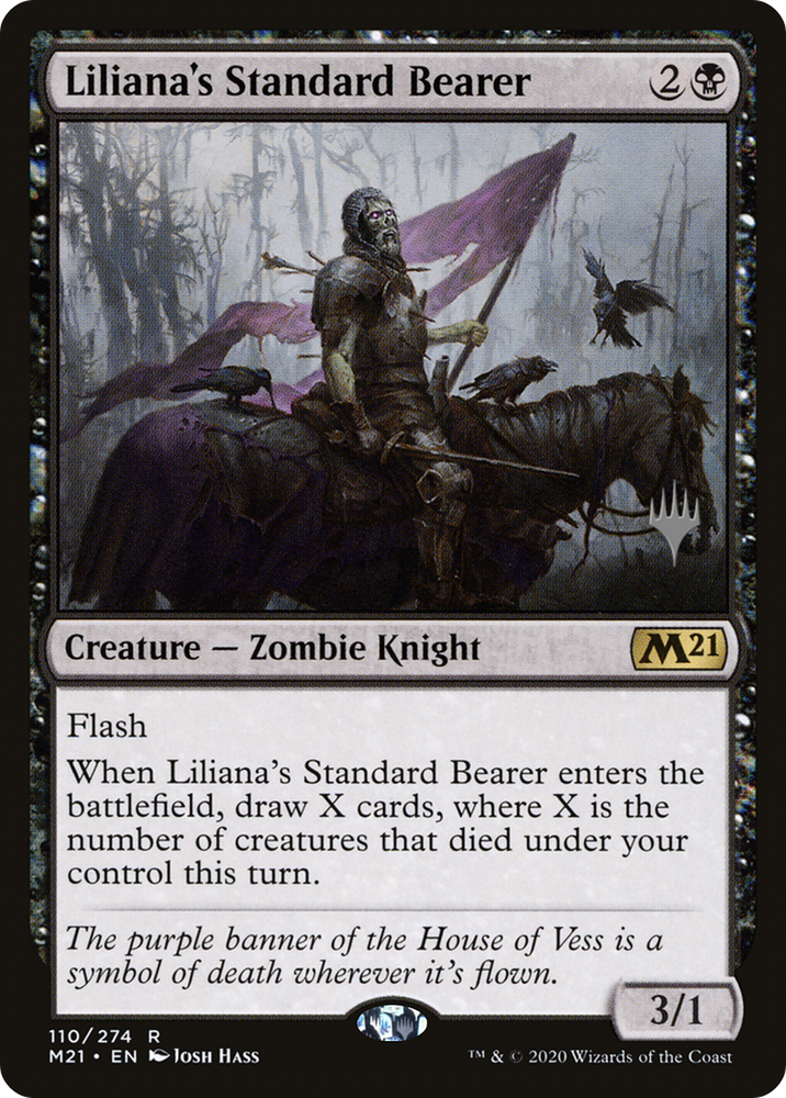 Liliana's Standard Bearer (PPM21-110) - Core Set 2021 Promos