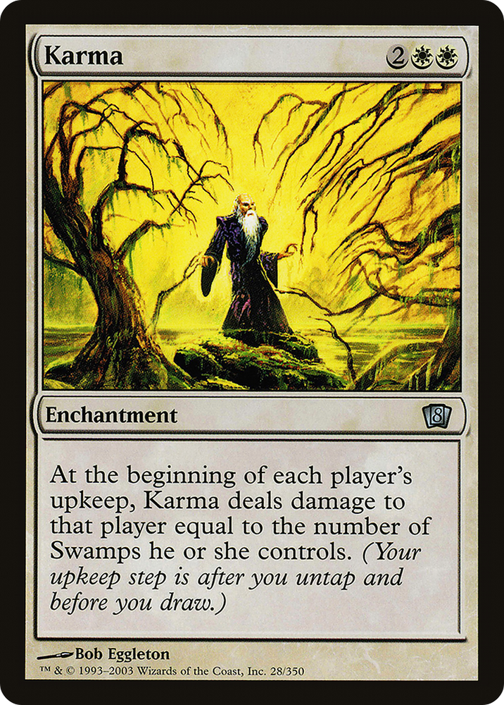 Karma (8ED-28★) - Eighth Edition Foil
