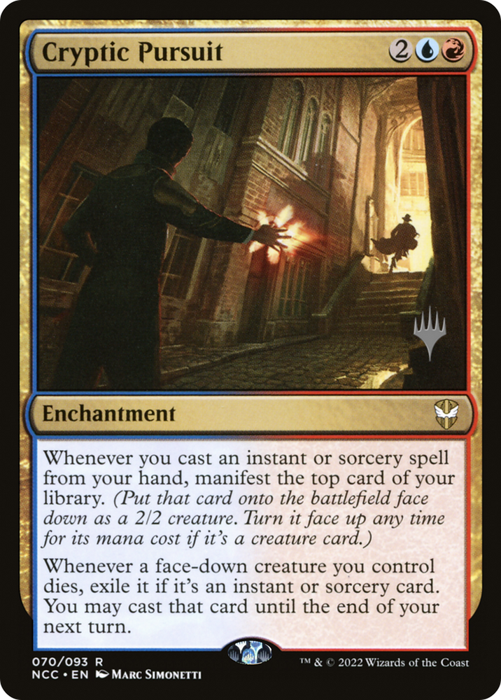 Cryptic Pursuit (PPSNC-70P) - New Capenna Commander Promos Foil