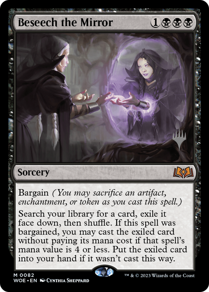 Beseech the Mirror (PPWOE-082) - Wilds of Eldraine Promos Foil