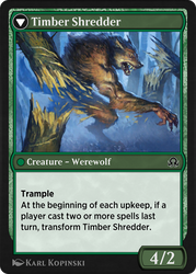 Hinterland Logger // Timber Shredder (SIR-201) - Shadows over Innistrad Remastered