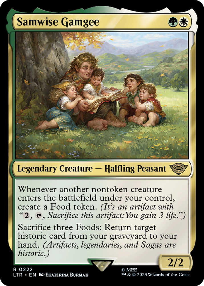 Samwise Gamgee (LTR-222) - The Lord of the Rings: Tales of Middle-earth Foil