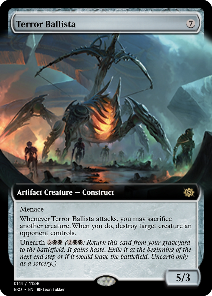 Terror Ballista (PRM-105822) - Magic Online Promos