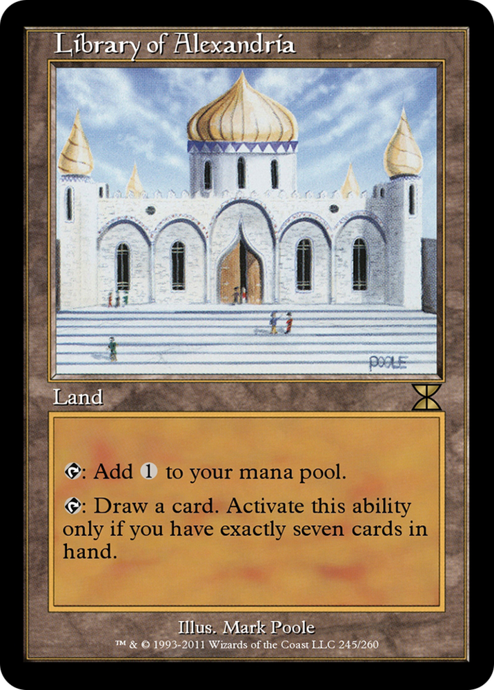 Library of Alexandria (ME4-245) - Masters Edition IV