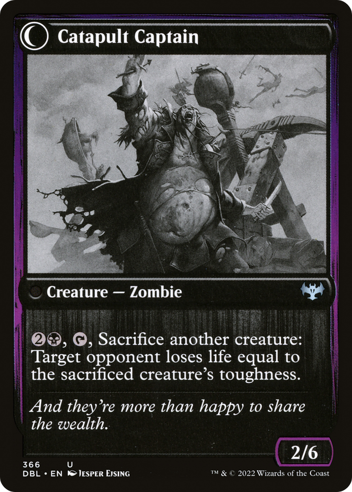 Catapult Fodder (DBL-366) - Innistrad: Double Feature: (Double Faced Transform)