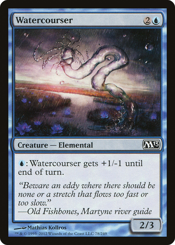 Watercourser (M13-078) - Magic 2013 Foil