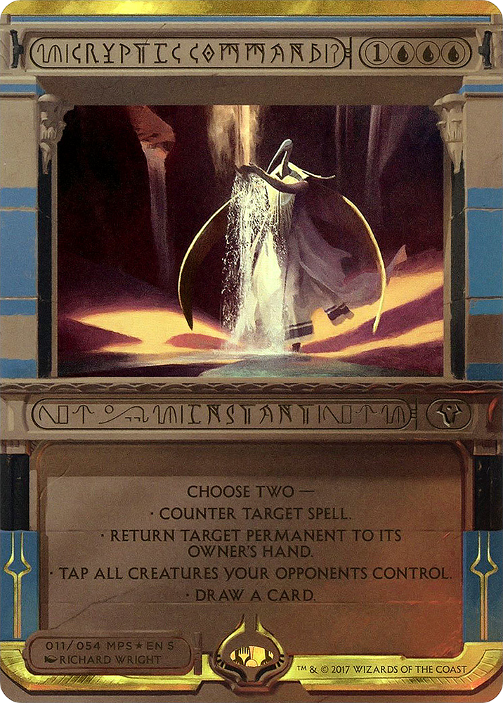 Cryptic Command (MPS2-011) - Amonkhet Invocations (Borderless) Foil