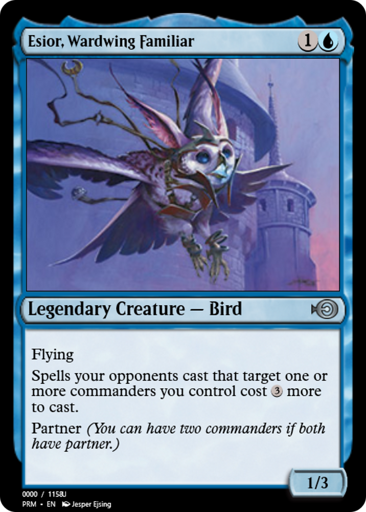 Esior, Wardwing Familiar (PRM-86238) - Magic Online Promos