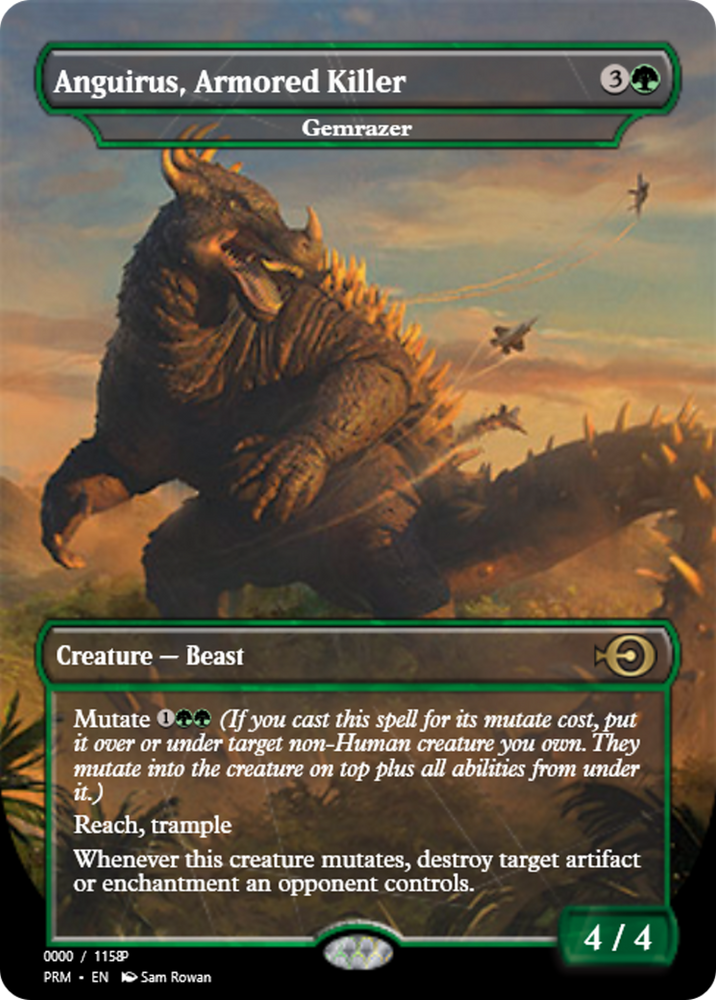 Gemrazer (PRM-80917) - Magic Online Promos / Anguirus, Armored Killer Foil