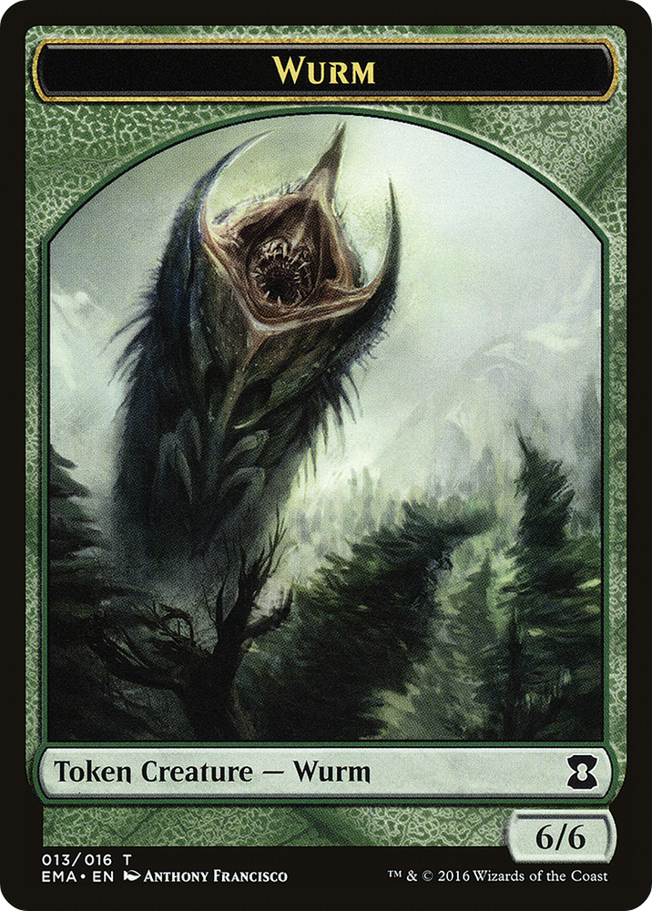 Wurm Token (EMA-013) - Eternal Masters Tokens