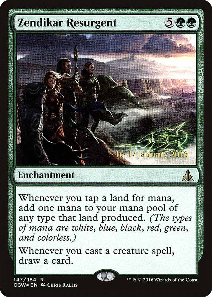 Zendikar Resurgent (PRE-147S) - Oath of the Gatewatch Promos Foil
