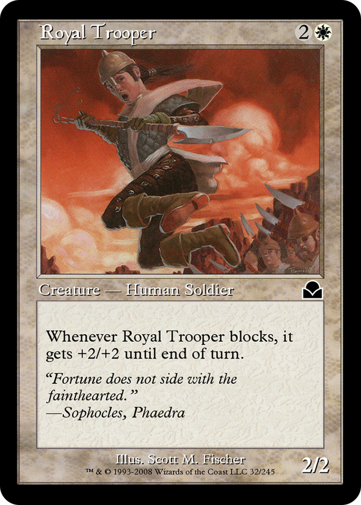 Royal Trooper (ME2-032) - Masters Edition II Foil