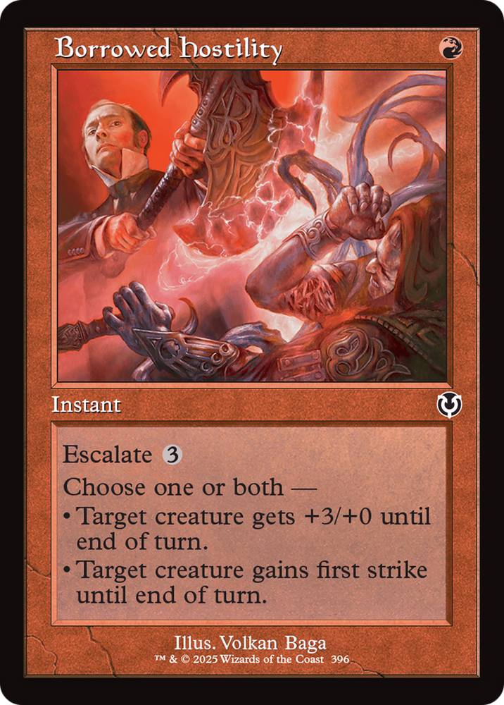 Borrowed Hostility (INR-396) - Innistrad Remastered Foil