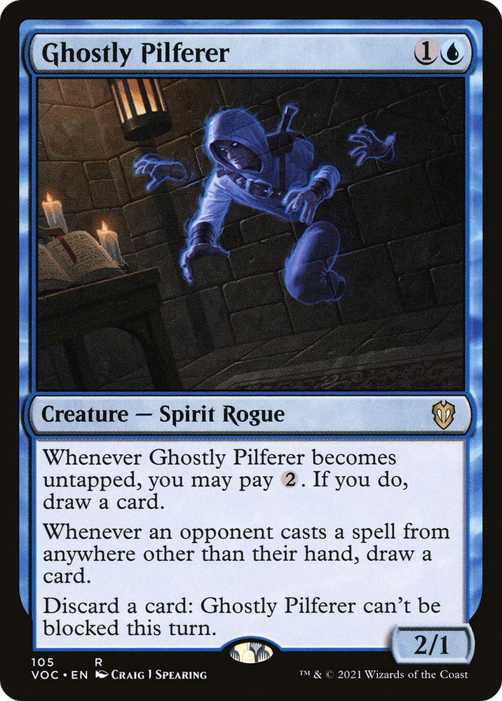 Ghostly Pilferer (VOC-105) - Crimson Vow Commander